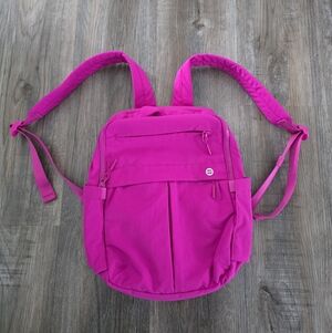 Iris & Rainbow Women's Vibrant Pink Backpack